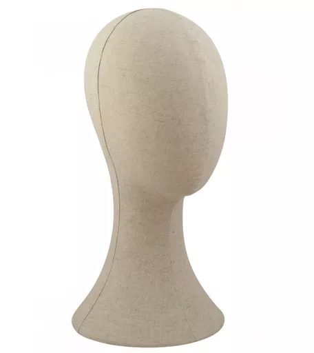 Linen Cloth Display Head Short Neck