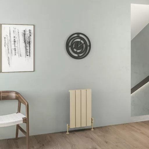 Malmesbury 600 x 375 Aluminium Radiator Matt Cappuccino