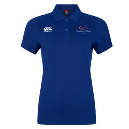 NewburyCollegeStaff_WomensCCCClubRoyalPolo_Front.png