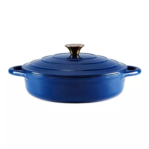 Foundry 28cm Shallow Cast Iron Casserole