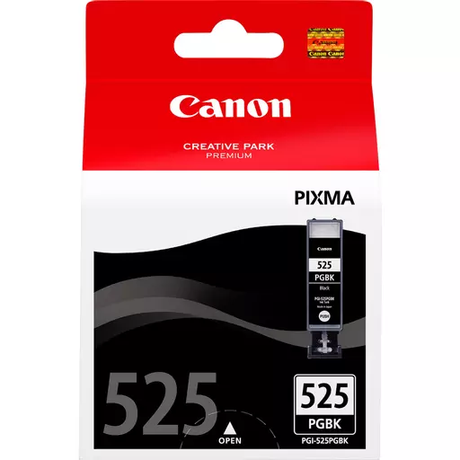 Canon 4529B001/PGI-525PGBK Ink cartridge black pigmented, 311 pages ISO/IEC 24711 19ml for Canon Pixma IP 4850/MG 5350/MG 6150/MG 6250/MX 885