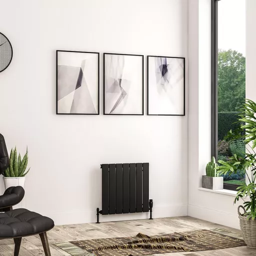 Addington II Radiator 500 x 522 Type10 Matt Black