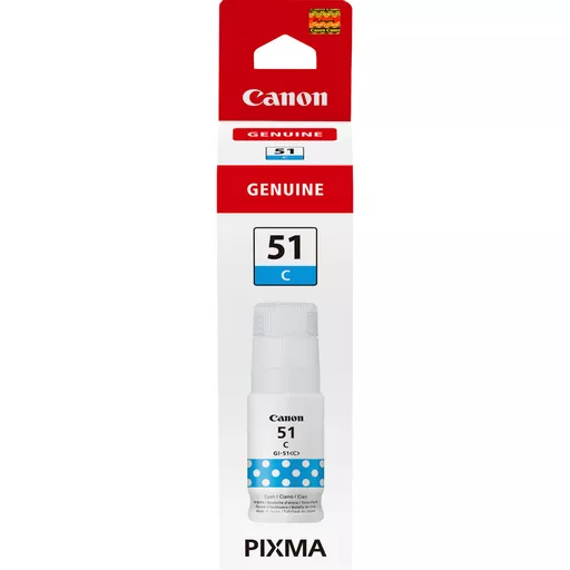 Canon 4546C001/GI-51C Ink bottle cyan, 7.7K pages 70ml for Canon Pixma G 1520/1530/3590