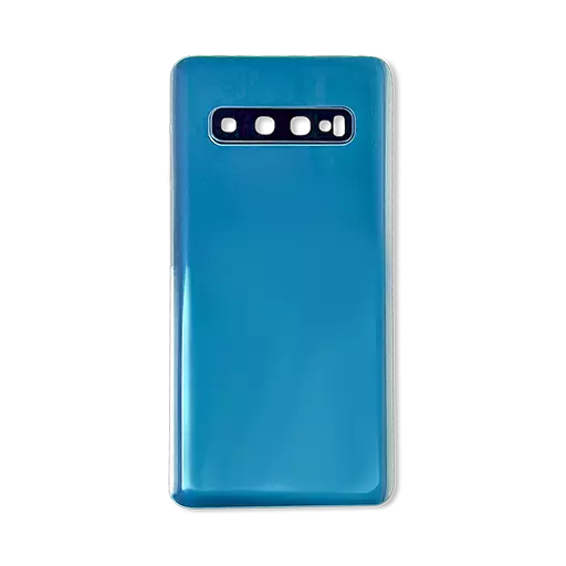Back Cover (CERTIFIED - Aftermarket) (Prism Green) (No Logo) - For Galaxy S10 (G973)