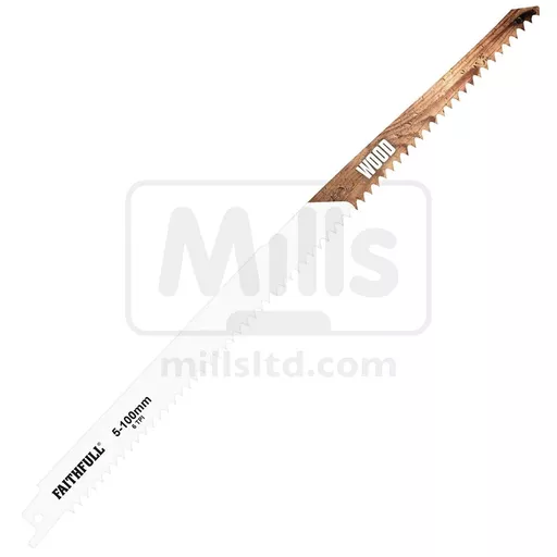 HCS Wood Cutting Sabre Saw Blades 300mm 6TPI - Pack of 5