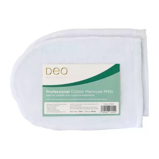 Deo 100% Cotton Manicure Mitts 1 Pair