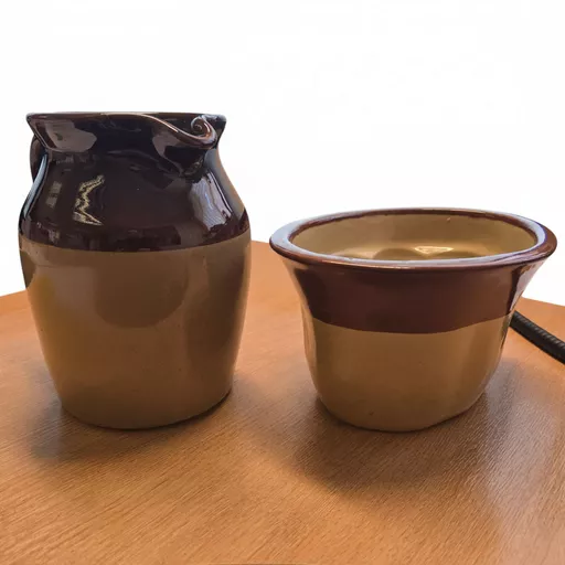 Pudding Mould and Jug