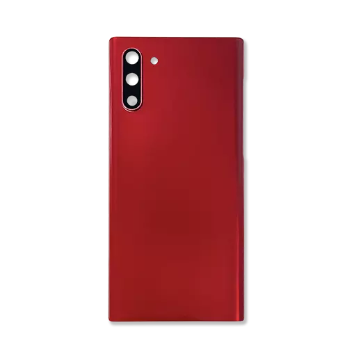 Back Cover (CERTIFIED - Aftermarket) (Aura Red) (No Logo) - For Galaxy Note 10 (N970)