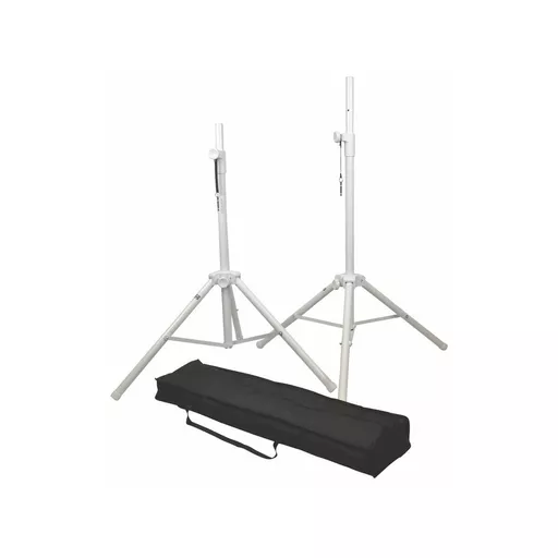 Ultimax MSA300WH Speaker Stand Kit (2 Stands & Bag) - White