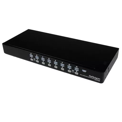 StarTech.com 16 Port 1U Rackmount USB KVM Switch with OSD