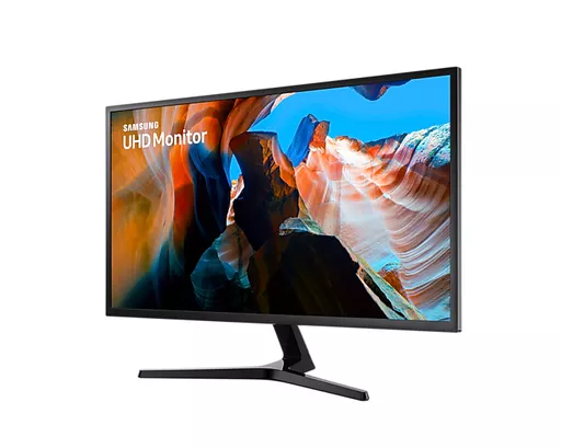 Samsung U32J590UQR 80 cm (31.5") 3840 x 2160 pixels 4K Ultra HD LCD Blue, Grey