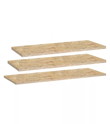 Osb Melamine Shelf - Various Widths Available