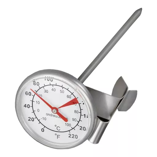 Milk Thermometer Silver