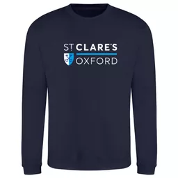 StClaresOxford_LeisureSweatshirt_OxfordNavy_Front.png