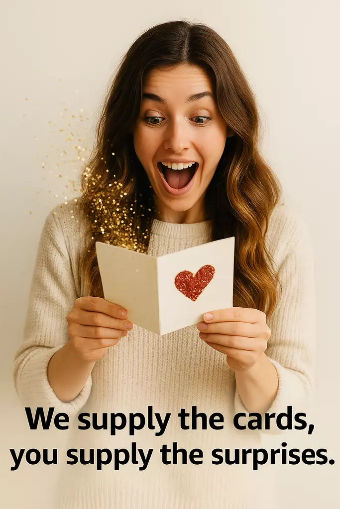 A Card Isn’t Just for Christmas: Unleash the Glitter and the Chaos