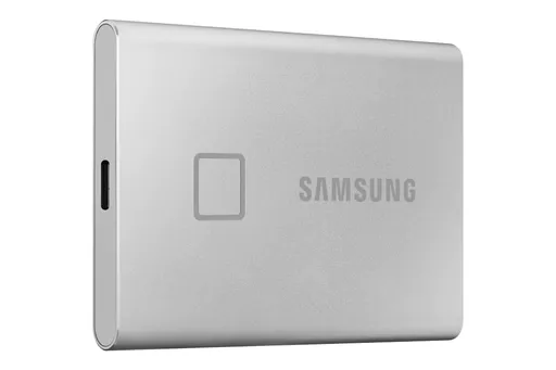 Samsung Portable SSD T7 Touch 500GB - Silver