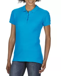 Softstyle® Ladies' Double Pique Polo