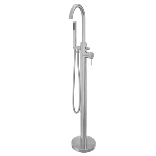 Ardley Freestanding Bath Shower Mixer Manual Mono Tap - Chrome