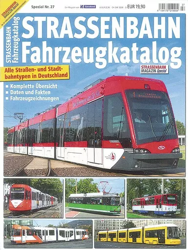 Strassenbahn Special 27: Strassenbahn Fahrzeugkatalog