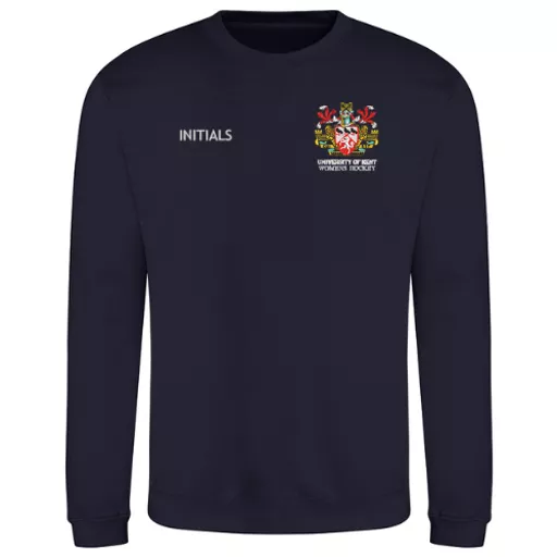 UniversityOfKent_WomensHockeyLogo_Sweatshirt_Navy_Front.png