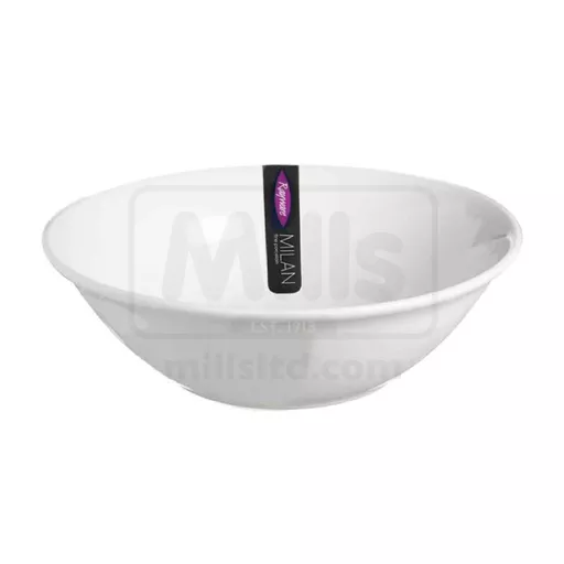 White Bowl 17cm (Single)
