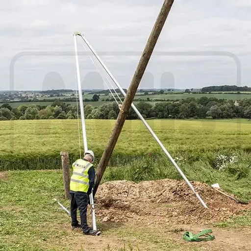 Pole Erecting Sheerlegs 5m (350kg)