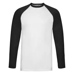 Men's Valueweight Long Sleeve Baseball T-Shirt