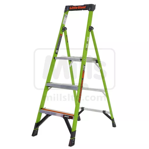 Little Giant MightyLite Fibreglass Platform Step Ladder