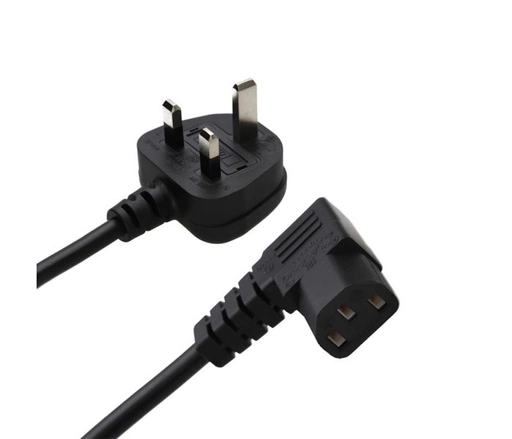 Elinchrom Power Cord C13 angled for UK (BS1363)/5m