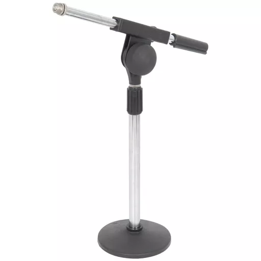 QTX Desk Microphone Stand with Boom Arm
