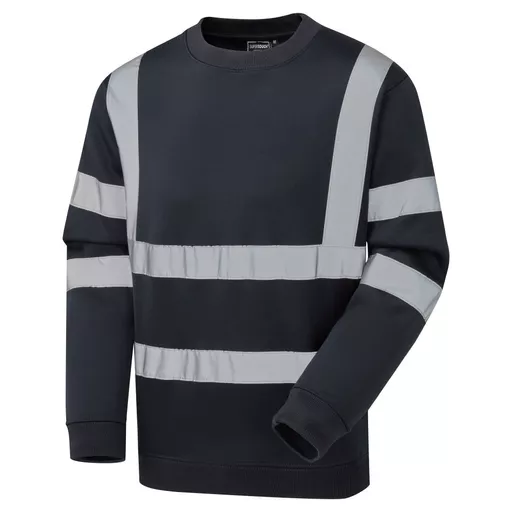 Supertouch Navy Crew Neck Sweatshirt