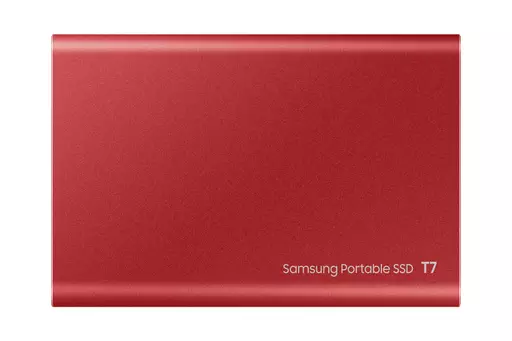 Samsung Portable SSD T7 2000 GB Red