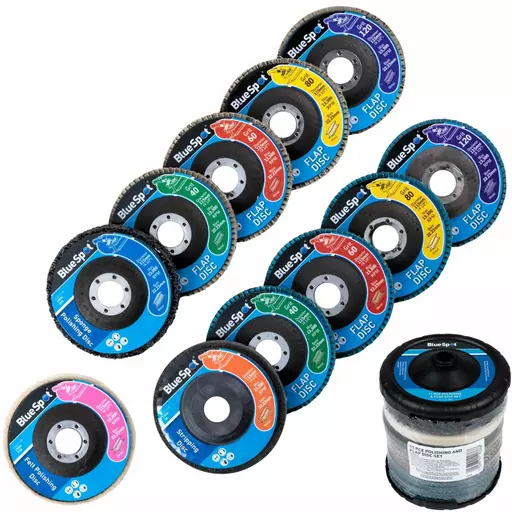 11 PCE Polishing and Flap Disc Set