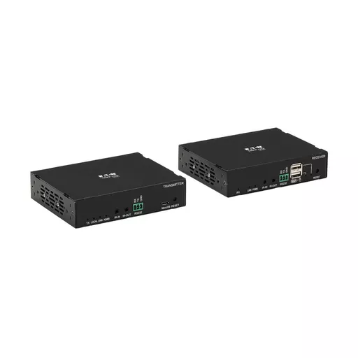 Tripp Lite B127E-1A1-HH HDMI over Cat6 Extender Kit with Power over Cable - 4K 60 Hz, 4:4:4, 328 ft. (100 m)