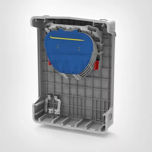MDU S3 - 96F Splice Only, 4 x SE-IR 3A MK2 Trays, Horizontal Splices, 1 x Loop Through Gland - No Multi Drop Seals