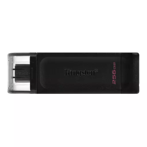 Kingston Technology 70 USB flash drive 256 GB USB Type-C 3.2 Gen 1 (3.1 Gen 1) Black