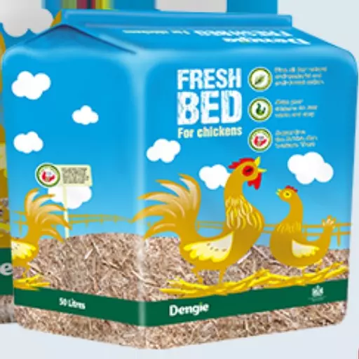 Dengie Fresh Bed Chopped Straw - 50ltrs