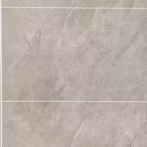 PVC Satinpanel 1000 x 2400mm Natural Marble Tile Cutline