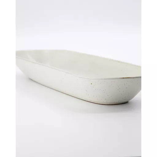 Serving dish, Pion, Grey/White - Small
