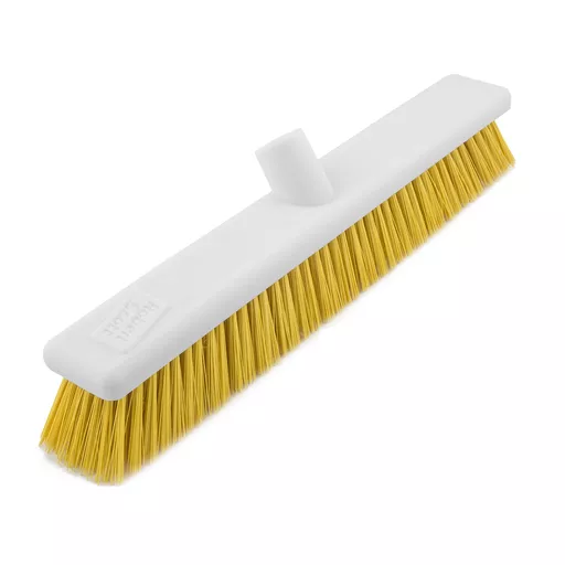 18' YELLOW STIFF ABBEY HYGIENE BROOM HEAD