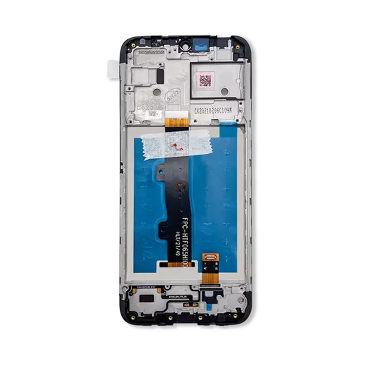 OLED Screen Assembly (Service Pack) (Black) - For Motorola Moto E7 Power / Moto E7i Power (XT2097)