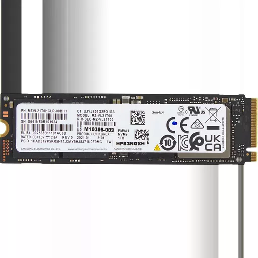 HP 1TB PCIe-4x4 NVMe Solid State Drive