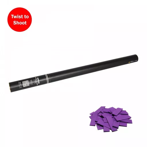 Equinox 80cm Handheld Confetti Cannon Purple