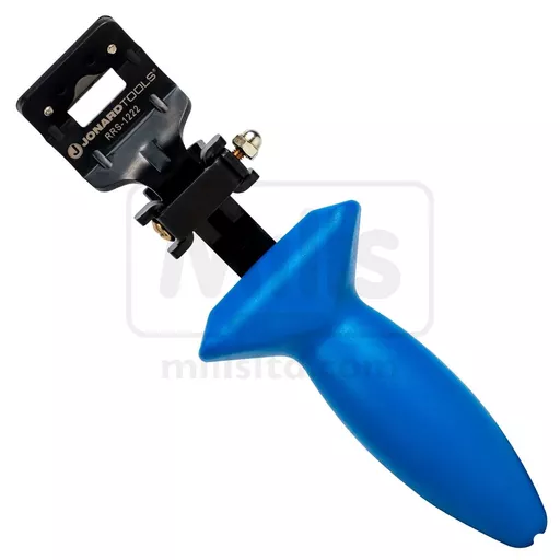 Jonard Tools RRS-1222 RocketRibbon Cable Shaving Tool – For 1/2 To 7/8 Inch (12-22 Mm) Diameter Cables, SK5 Steel Blade, Ergonomic Handle, Adjustable Guide