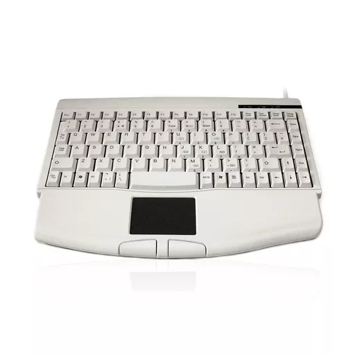 Accuratus 540 keyboard Office USB QWERTY UK English White