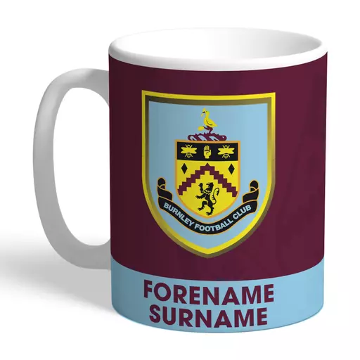 Burnley FC Bold Crest Mug