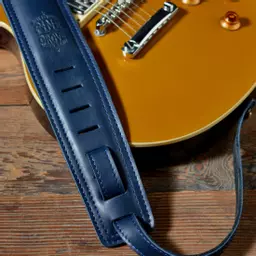 BS63 dark blue montana guitar strap Pinegrove Leather DSC_0808.jpg