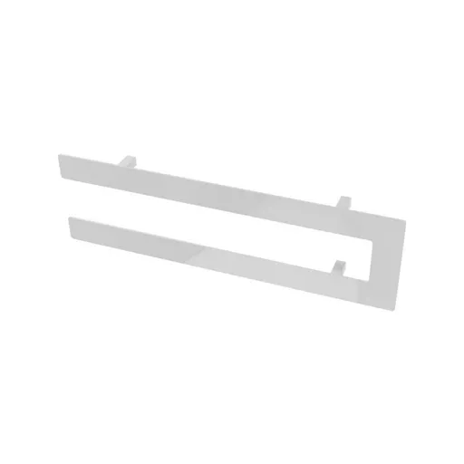 Addington Double Flat Style Towel Hanger 514mm Gloss White