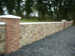 Keramos Brick Pillars with C:W Edged Sandstone Wall.jpg