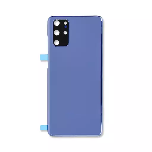Back Cover w/ Camera Lens (Service Pack) (Aura Blue) - For Galaxy S20+ (G985)